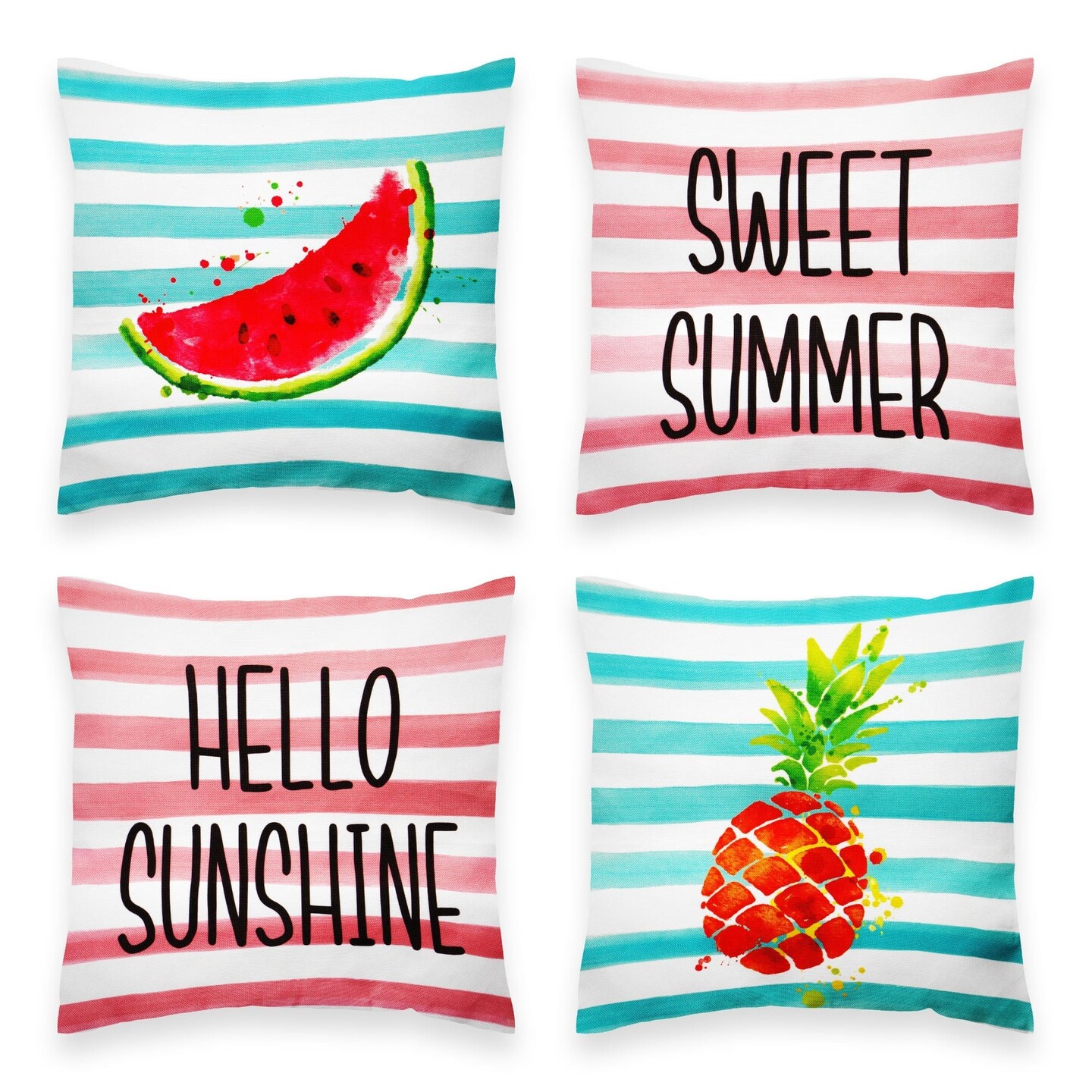 Watermelon throw pillow hotsell