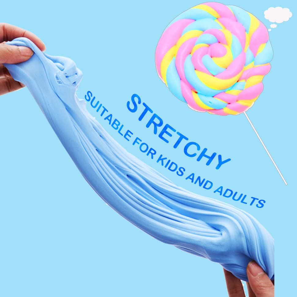 5 Pack Butter Slime Kit,Birthday Gifts for Kids,Party Favor for Girls &#x26; Boys,Non Sticky,Super Soft Sludge Toy