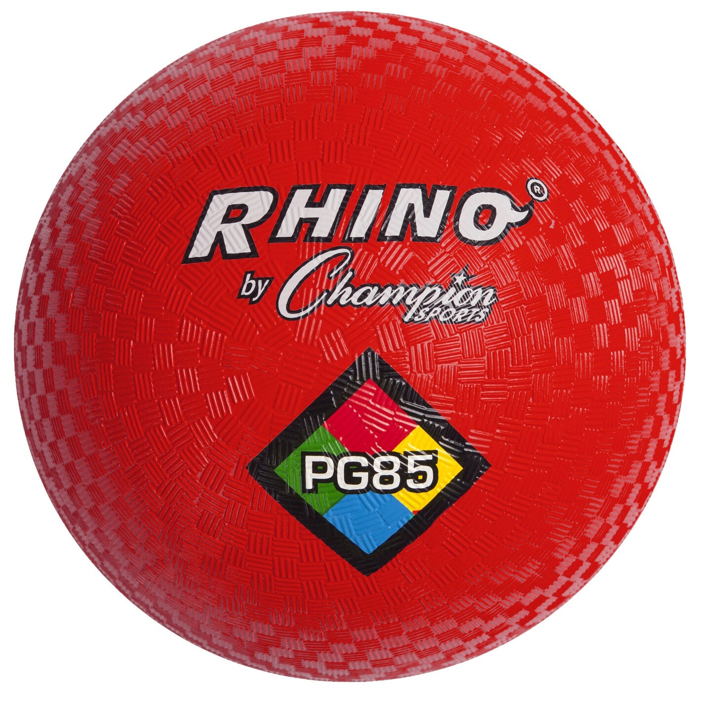 Playground Ball, 8-1/2&#x22;, Red, Pack of 3