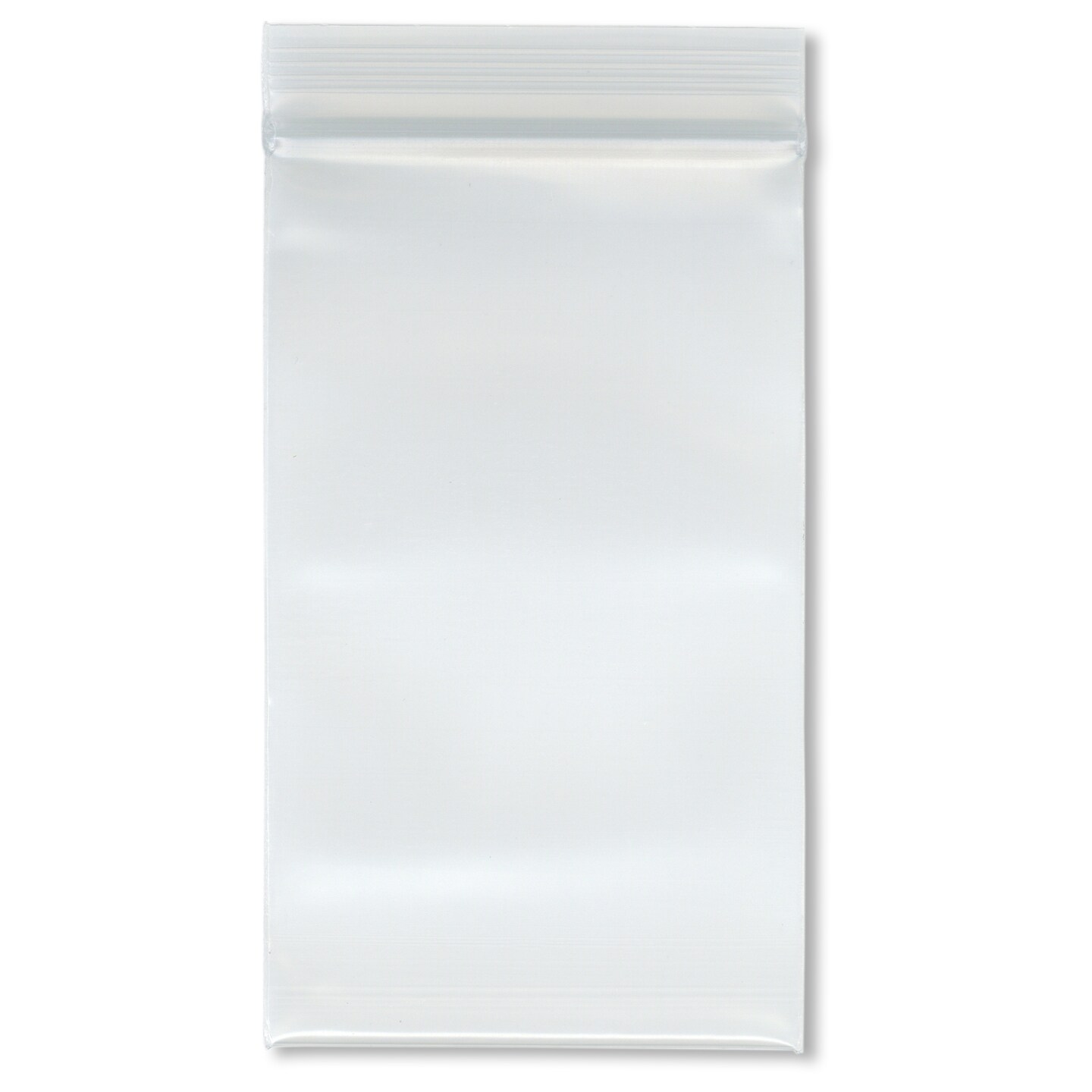 Plymor 3&#x22; x 5&#x22; (Pack of 100), 8 Mil Extra Thick Heavy Duty Zipper Reclosable Plastic Bags