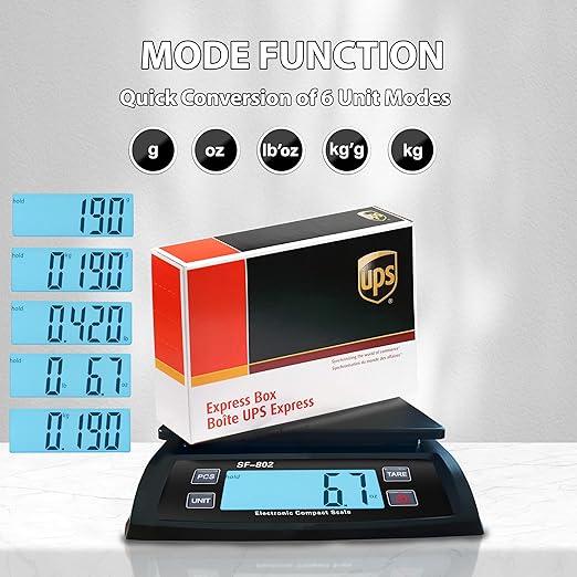 MOCCO&#xAE; Digital Shipping Scale