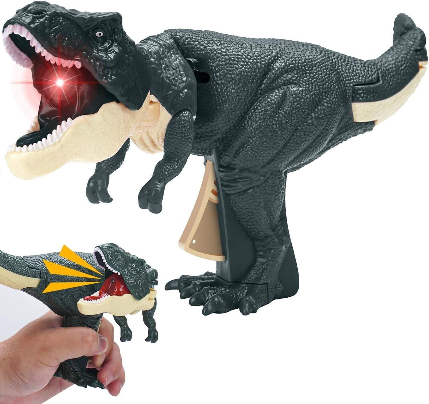 Kitcheniva T Rex Dinosaur Toy Trigger The Dinosaur Roaring Sounds