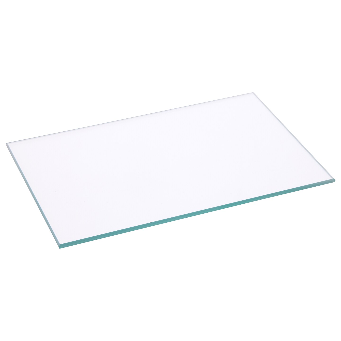 Plymor Rectangle 3mm Non-Beveled Clear Glass, 4 inch x 6 inch