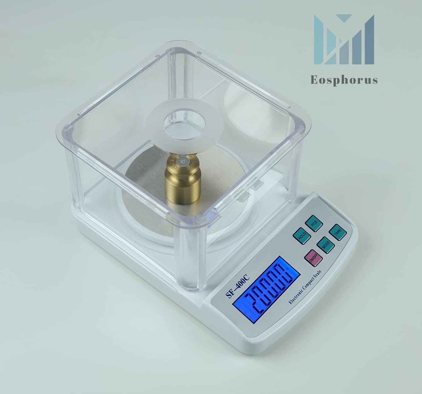 Ounce and Gram Scale 0.01g Accuracy Digital Scale Electronic Balance Laboratory Scales 600g Capacity &#x2013; Windshield USB Charger AC DC Adapter Included