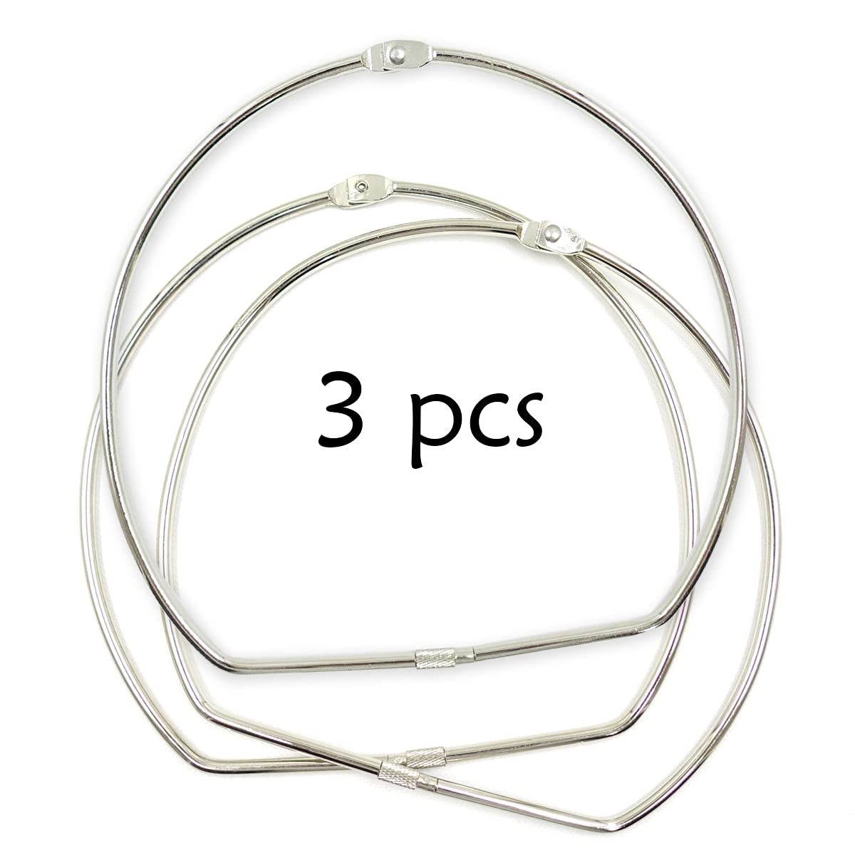 3 Pack Washi Tape Organizer Washi Tape Storage Ring (8 inches)