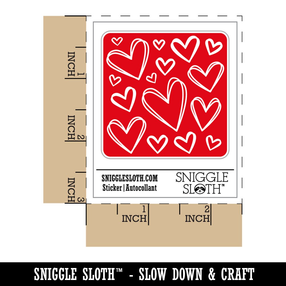 Sketchy Hearts Vinyl