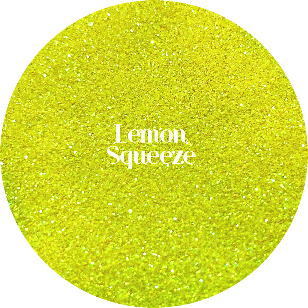 Polyester Glitter - Lemon Squeeze by Glitter Heart Co.&#x2122;