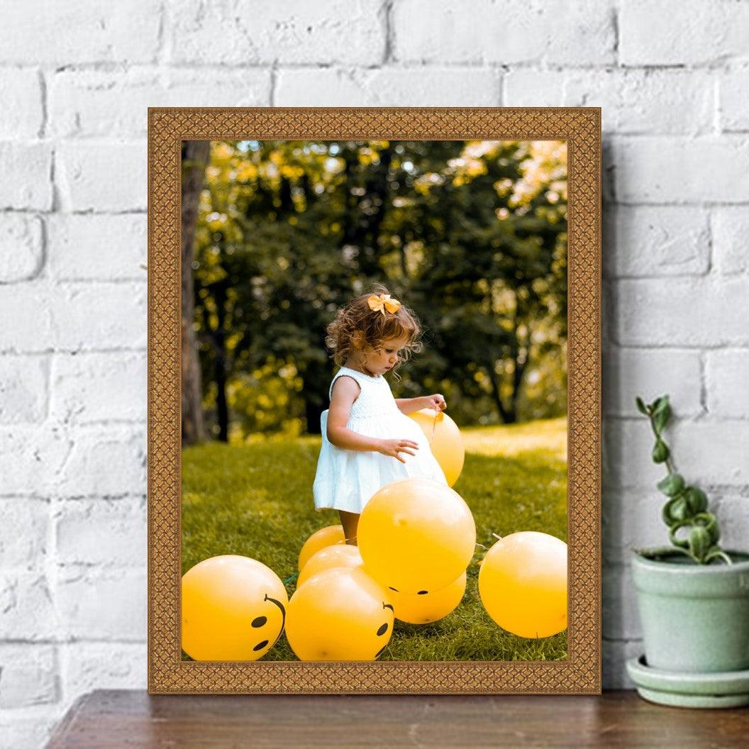 Gothic Modern Antique Gold Picture Frame