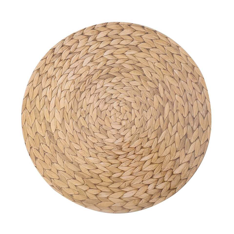 NATURAL 6 Round 13&#x22; Disposable Paper CHARGER PLATES