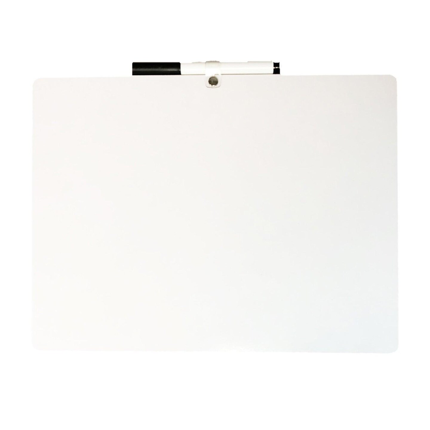 Two-Sided Primary Ruled/Blank Dry Erase Board with Attached Marker, 9&#x22; x 12&#x22;, Pack of 3