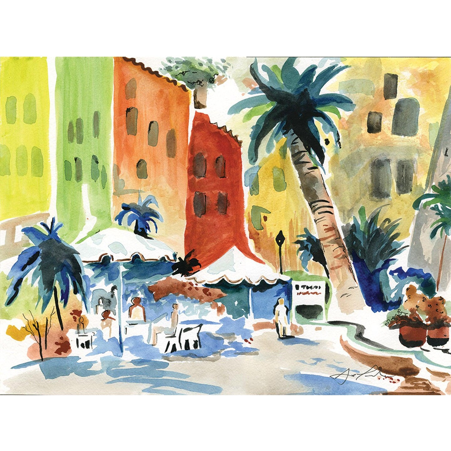 Watercolor Paper, White, 90lb., 18&#x22; x 24&#x22;, 50 Sheets