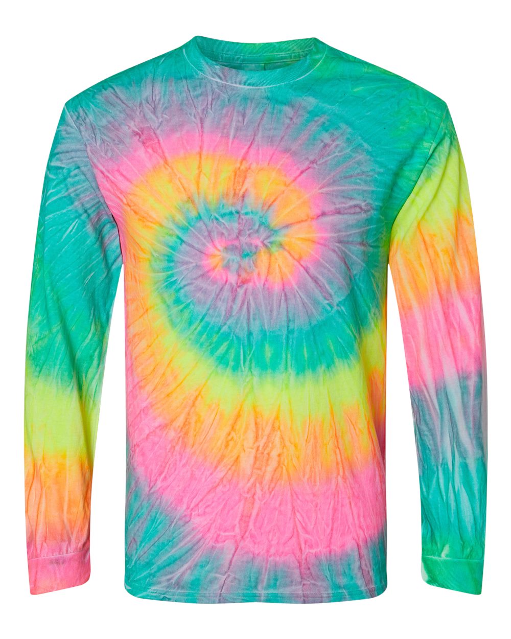Colortone® Tie-Dyed Long Sleeve T-Shirt