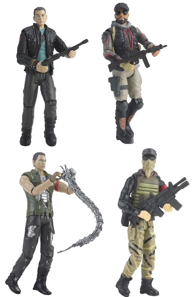 Terminator 4 Salvation 3 3/4&#x22; Human Figure Case Of 12