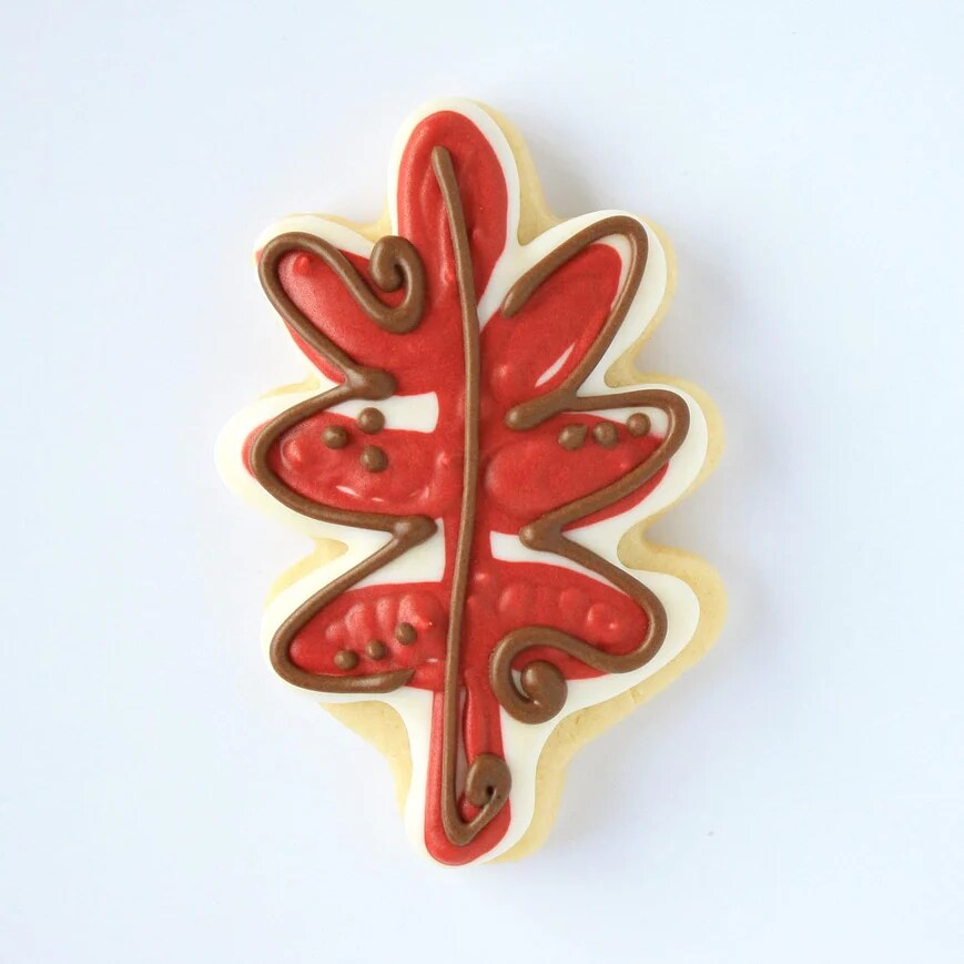 Ann Clark Small Oak Leaf Cookie Cutter, 3&#x22;