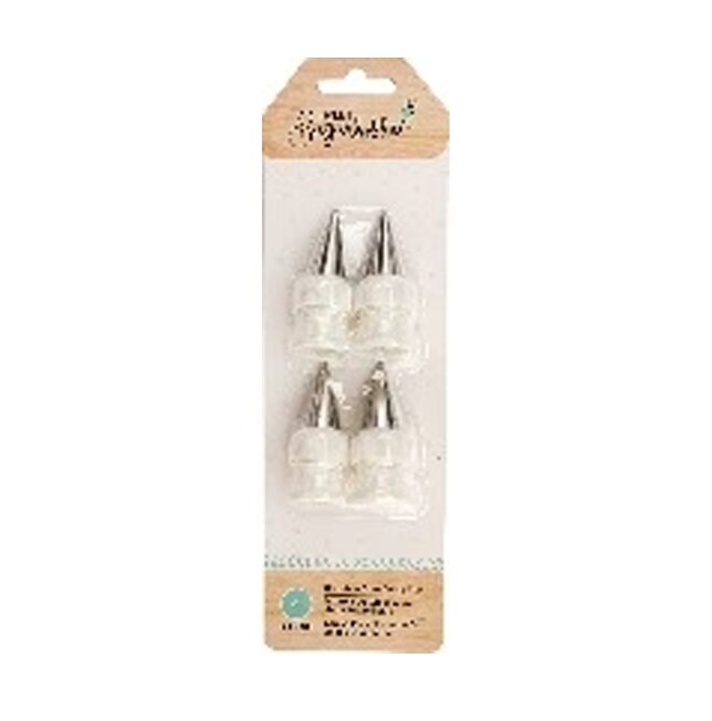 Sweet Sugarbelle Decorating Tools 4 Piece Stainless Steel Icing Tips