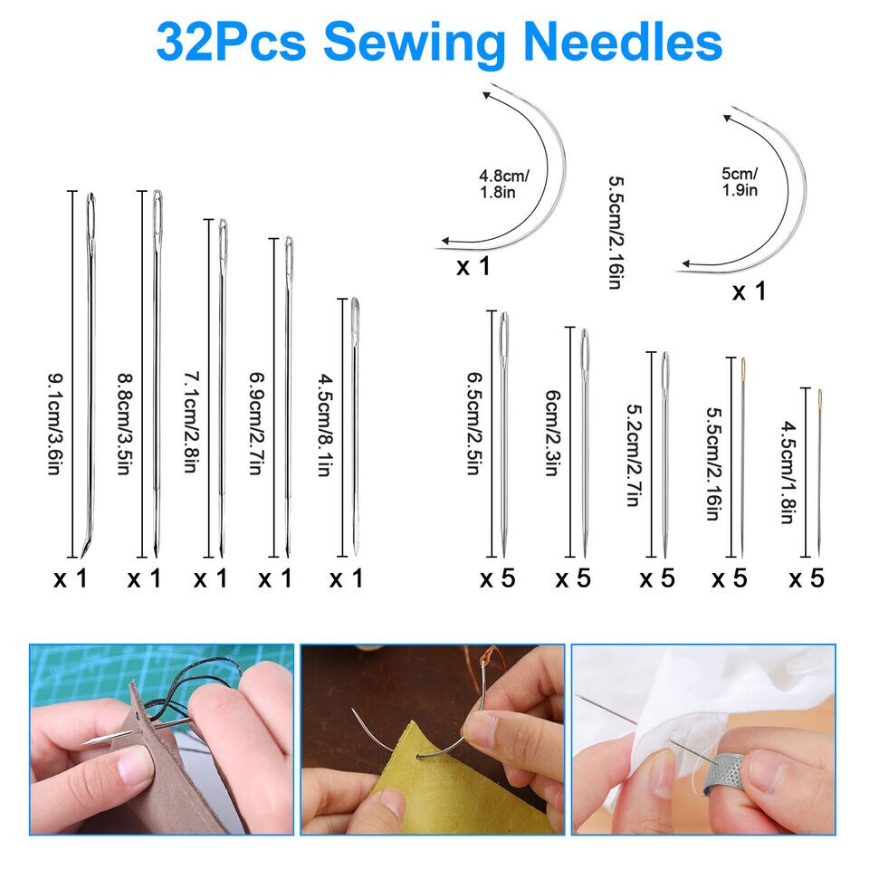 58 Pcs Leather Sewing Kit