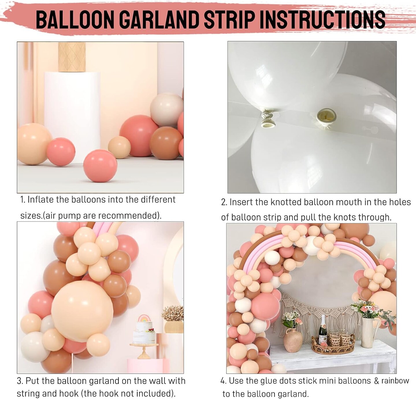 Boho Balloon Garland