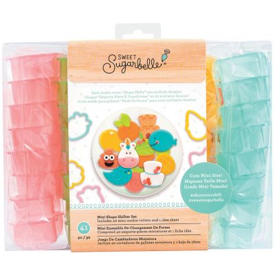 Cookie Cutters Sweet Sugerbelle Mini Shape Shifter Set 41 Piece