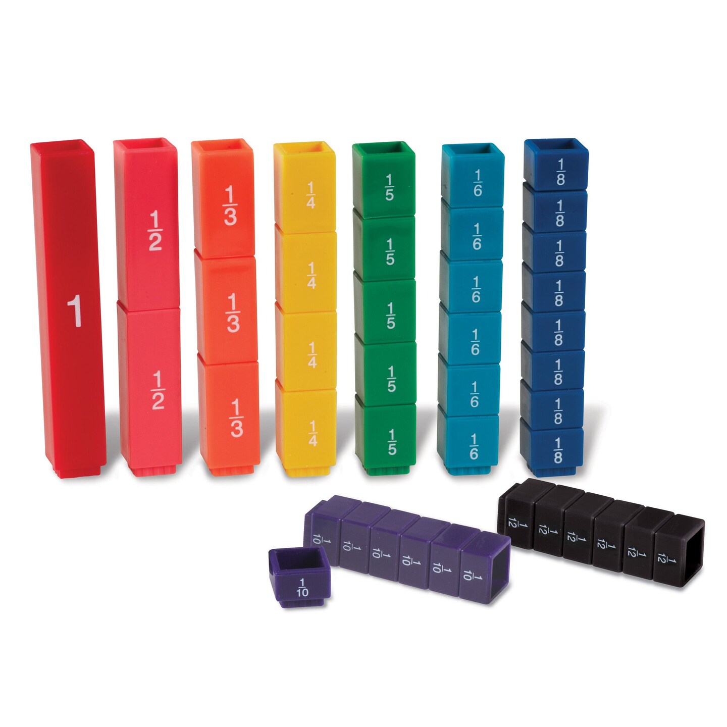 Fraction Tower&#xAE; Cubes: Fraction Set