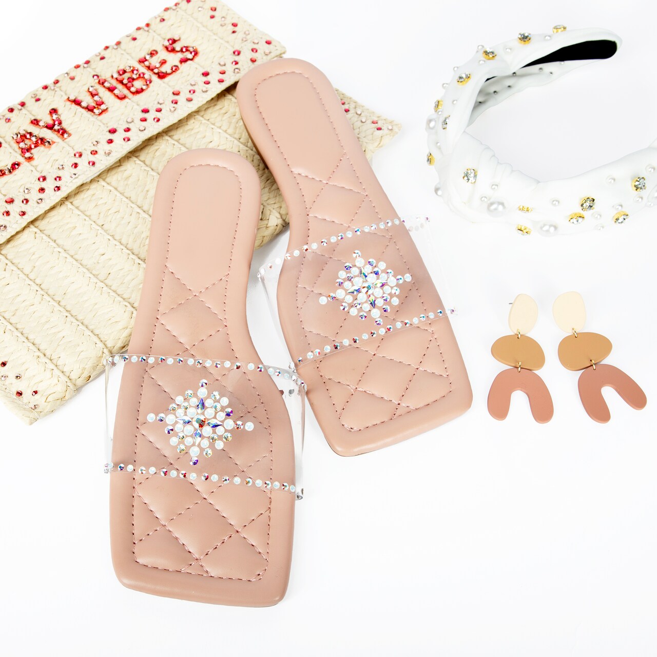 Crystalized Sandals with Crystal Radiance Austrian Crystals