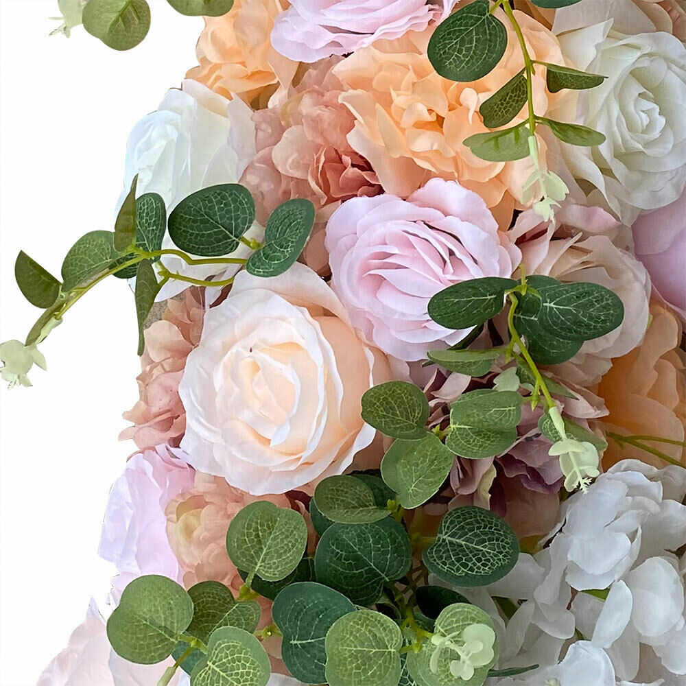 Kitcheniva Elegant Artificial Flower Backdrop Decoration 100cm