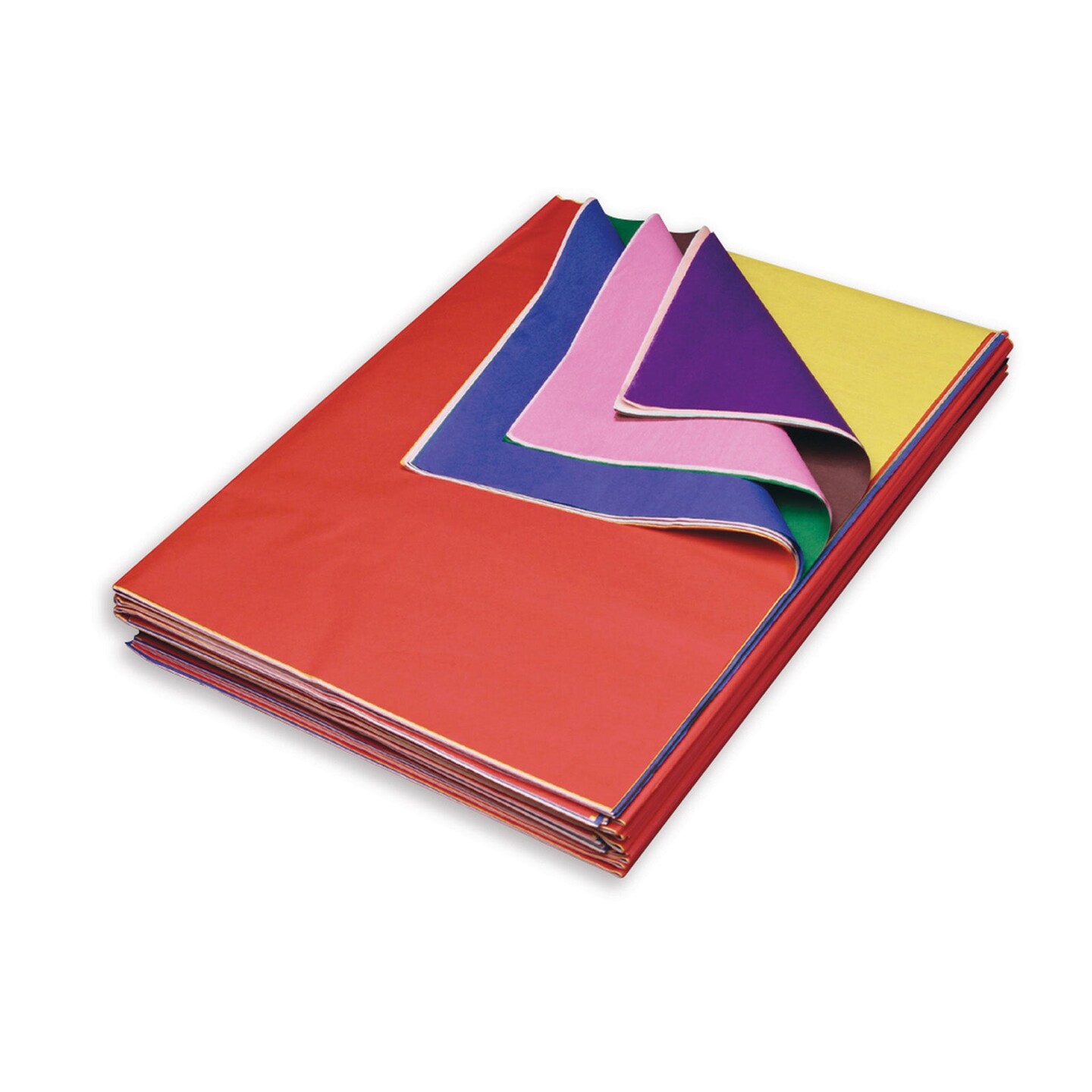 Assorted Tissue Ream, 10 Assorted Colors, 20&#x22; x 30&#x22;, 480 Sheets