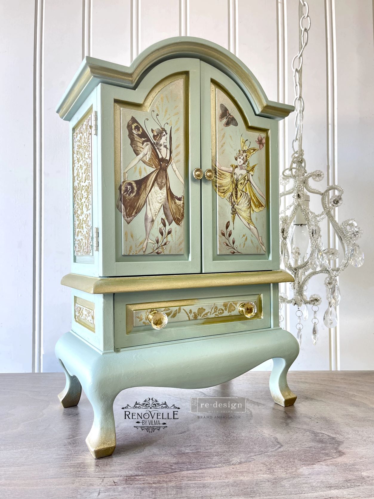 Redesign With Prima Decor Small Transfers - Forest Fairies - 3 sheets , 6&#x22;x12&#x22; 655350657178