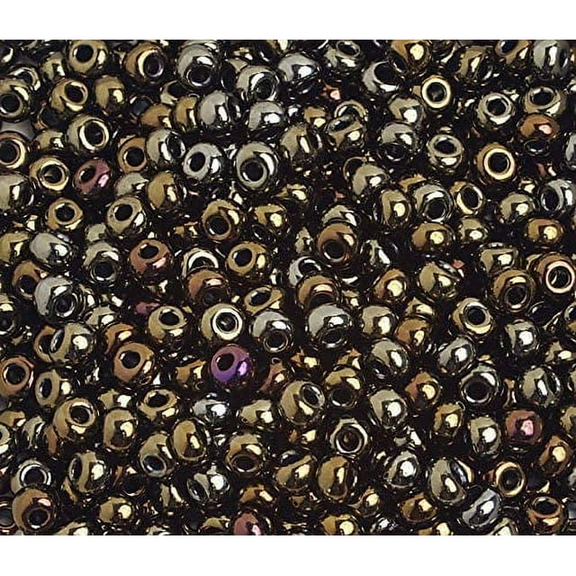 John Bead 6/0 Opaque Czech Glass Seed Beads, 500g