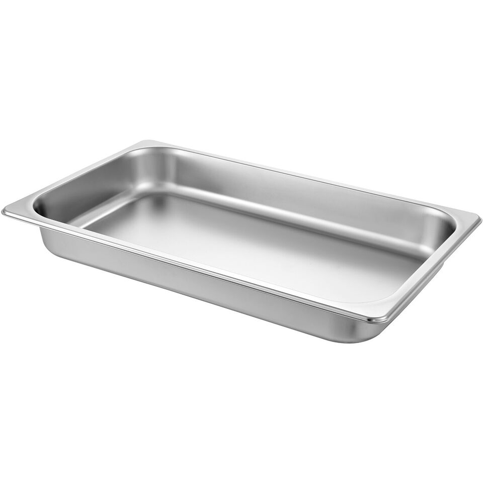 6 PCS 2.5 Inches Deep Steam Table Pans