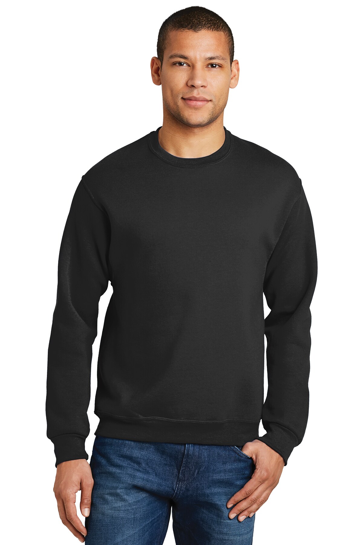 JERZEEAS&#xAE; NuBlend Crewneck Sweatshirt