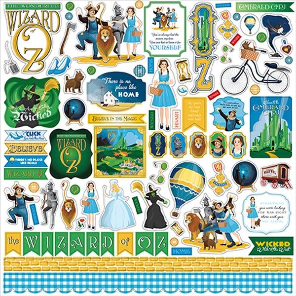 Echo Park Wizard of Oz Element Sticker