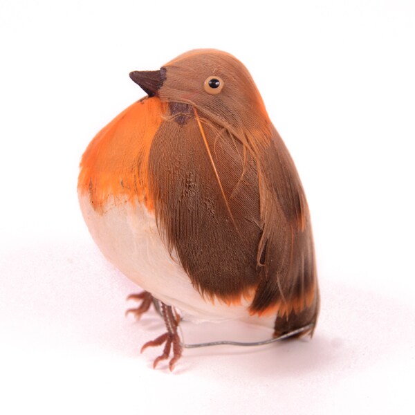 Decorative Feather Bird Accent 4&#x22;