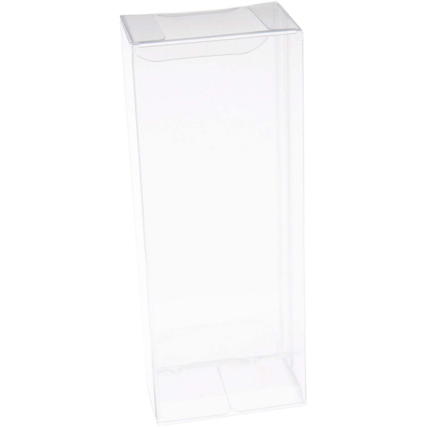 Plymor Clear Folding Action Figure Storage / Display Protector Box, 1.75&#x22; W x 1.25&#x22; D x 4.5&#x22; H, fits 3.75&#x22; Figures