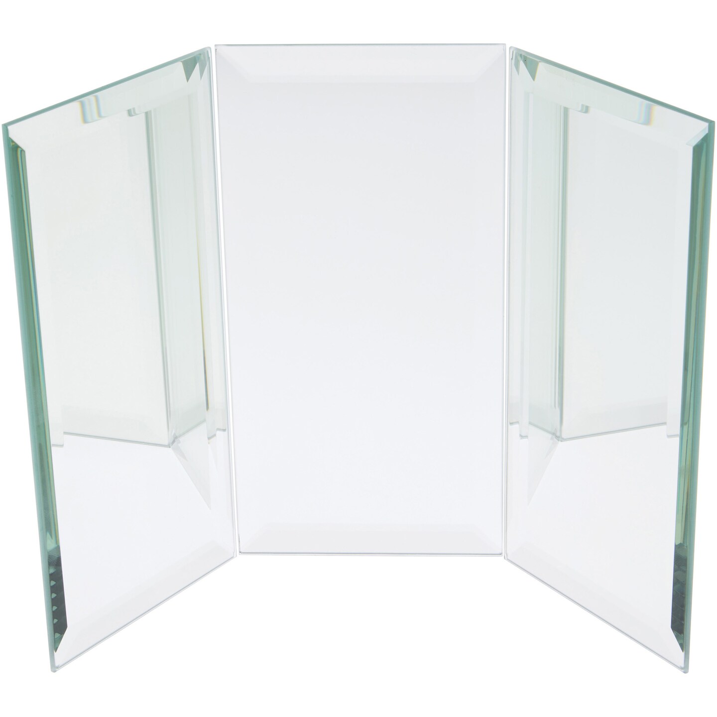 Plymor Rectangular 5mm Beveled Glass Mirror Backdrop, 8 inch