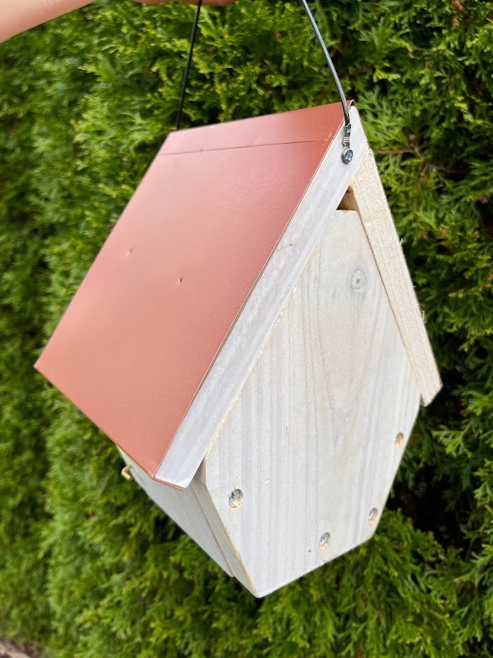 Copper Roof Birdhouse