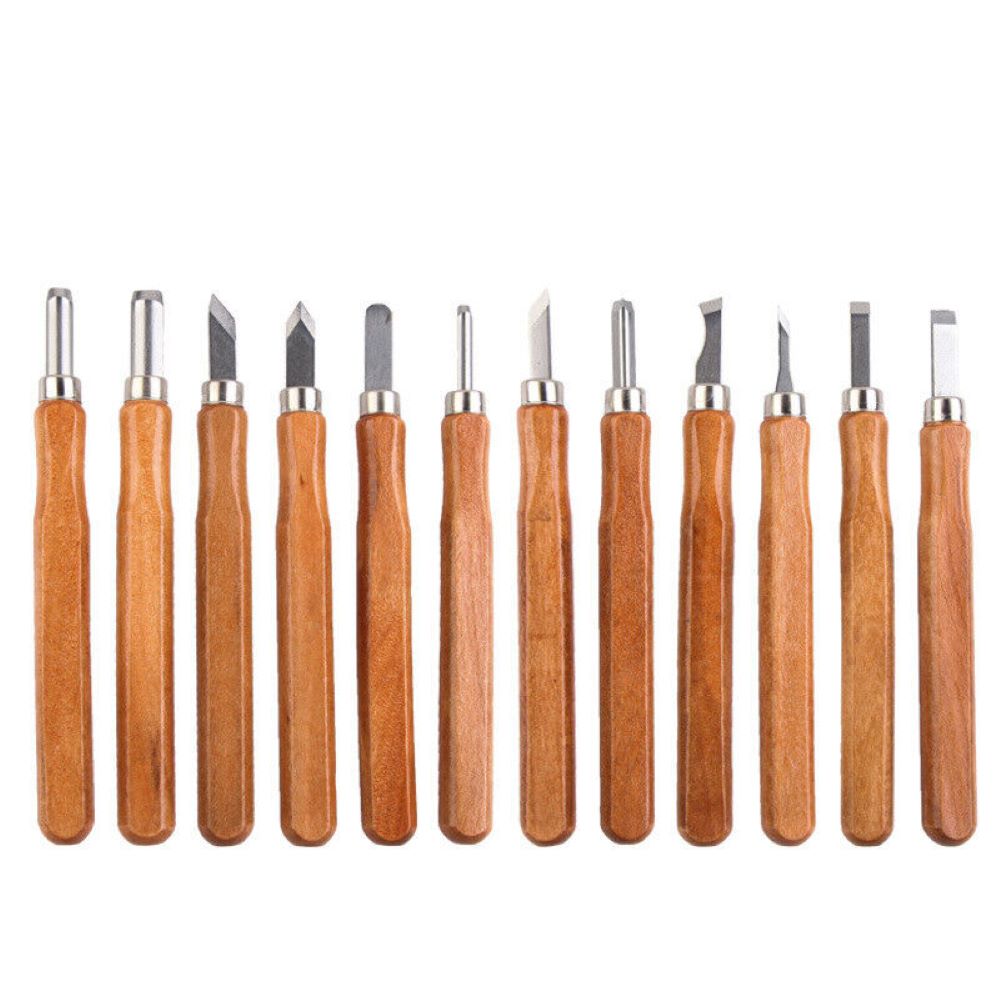 Kitcheniva 12Pcs Wood Carving Hand Chisel Tool