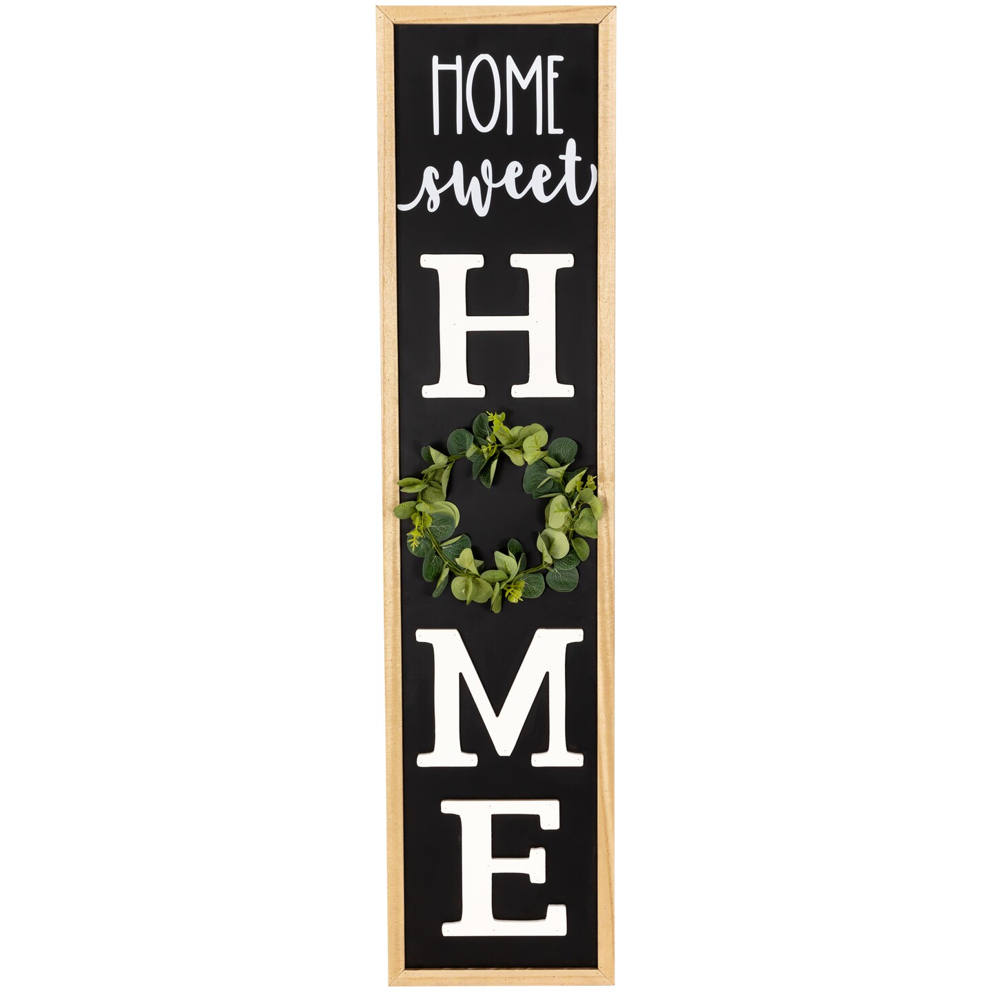Northlight 40 Inch &#x22;Home Sweet Home&#x22; Wooden Framed Outdoor Porch Board Sign Decoration