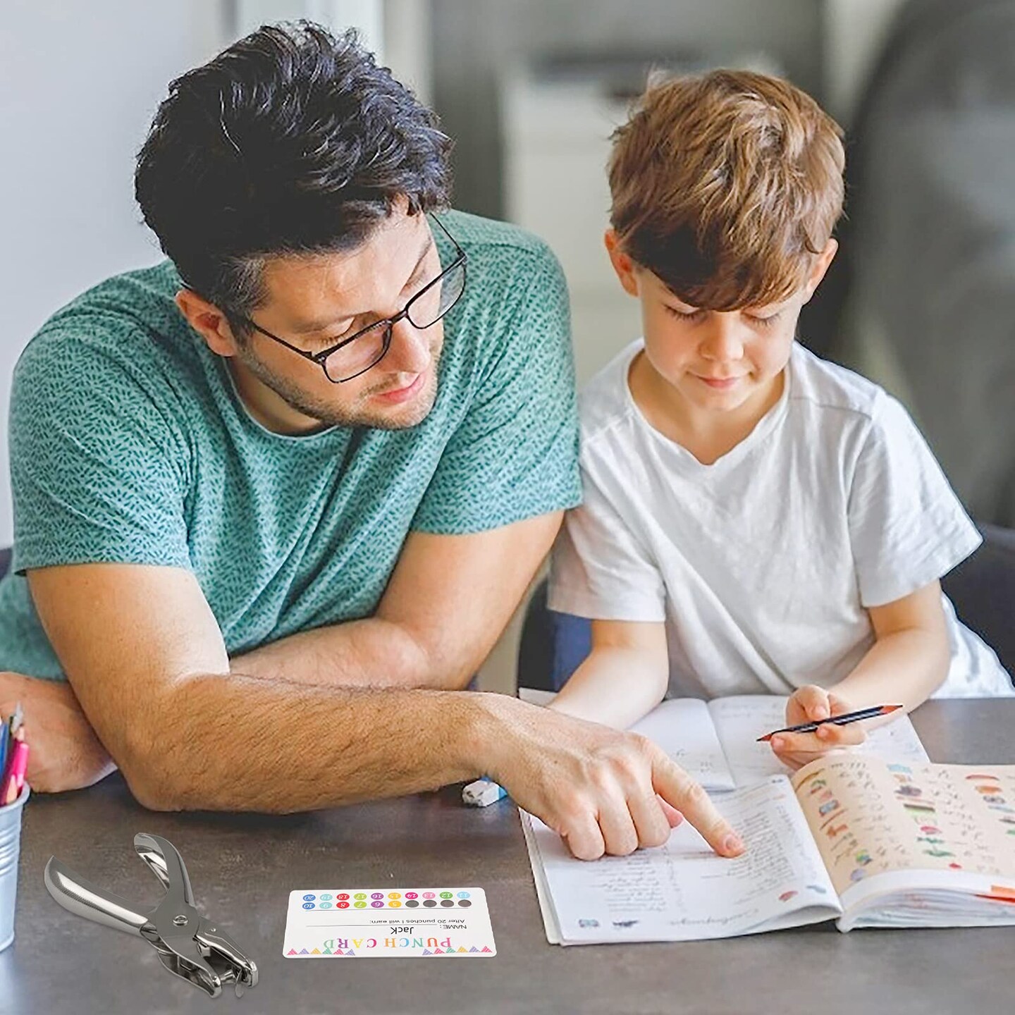 120 Pieces Reward Punch Cards Behavior Incentive Awards for Kids Students Teachers Home Classroom School Business Loyalty Card Positive Reinforcement Tool - 2" x 3.5"
