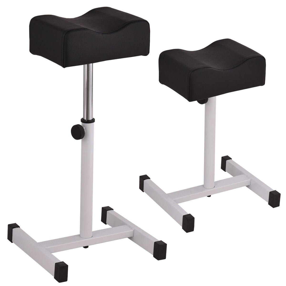 Adjustable Pedicure Manicure Technician Nail Footrest Black