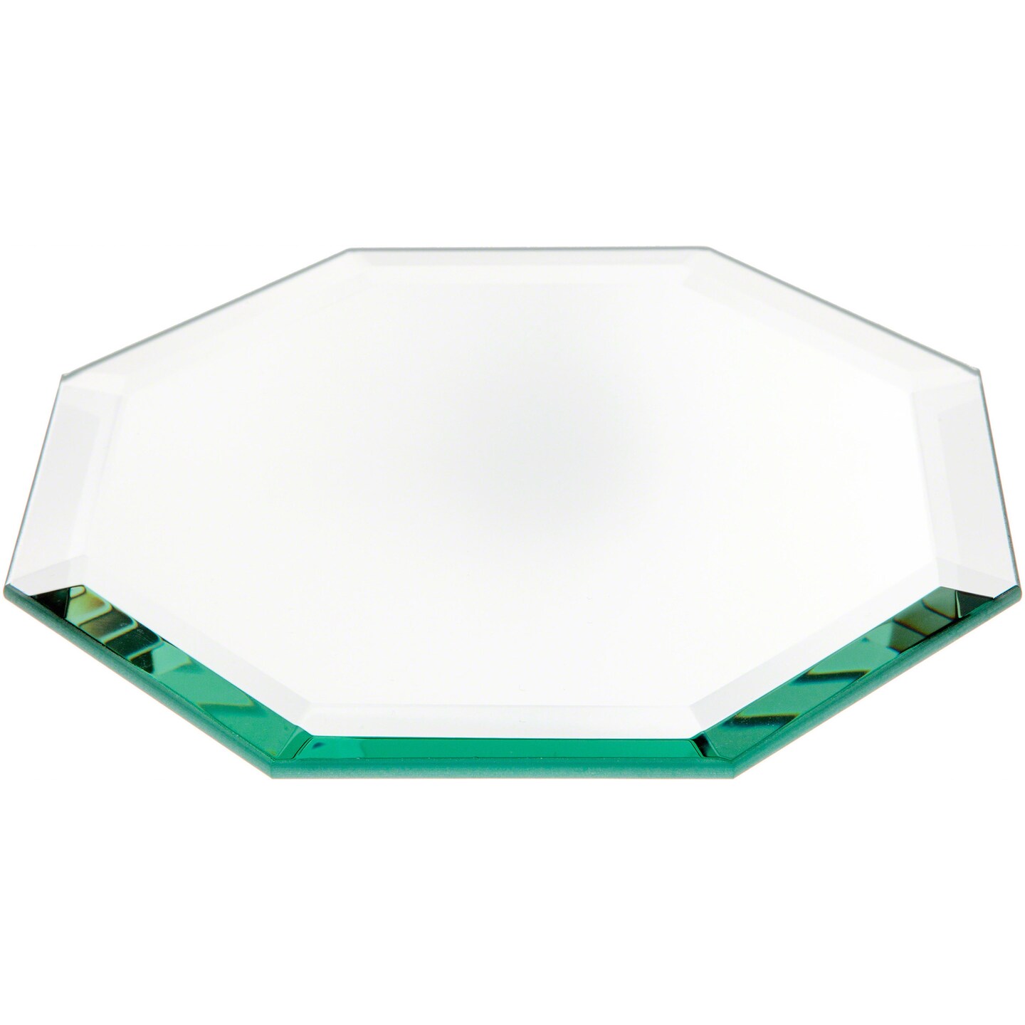 Plymor Octagon 5mm Beveled Glass Mirror, 6 inch x 6 inch