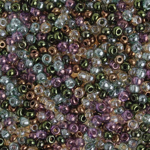 John Bead 6/0 Mixed Czech Glass Seed Beads, 500g