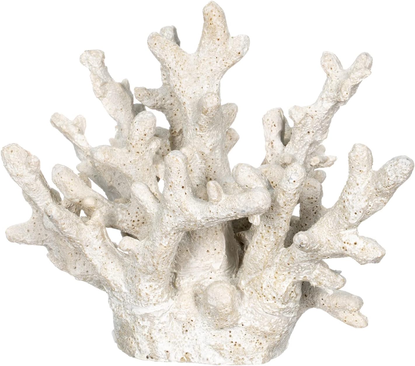 White Coral D&#xE9;cor Beach Home D&#xE9;cor Faux Coral Reef D&#xE9;cor 6.5&#x201D; x 5&#x201D; x 5.5&#x201D; Resin Coral D&#xE9;cor White Coral Decoration Coral Branch Decor Coral Home Decoration