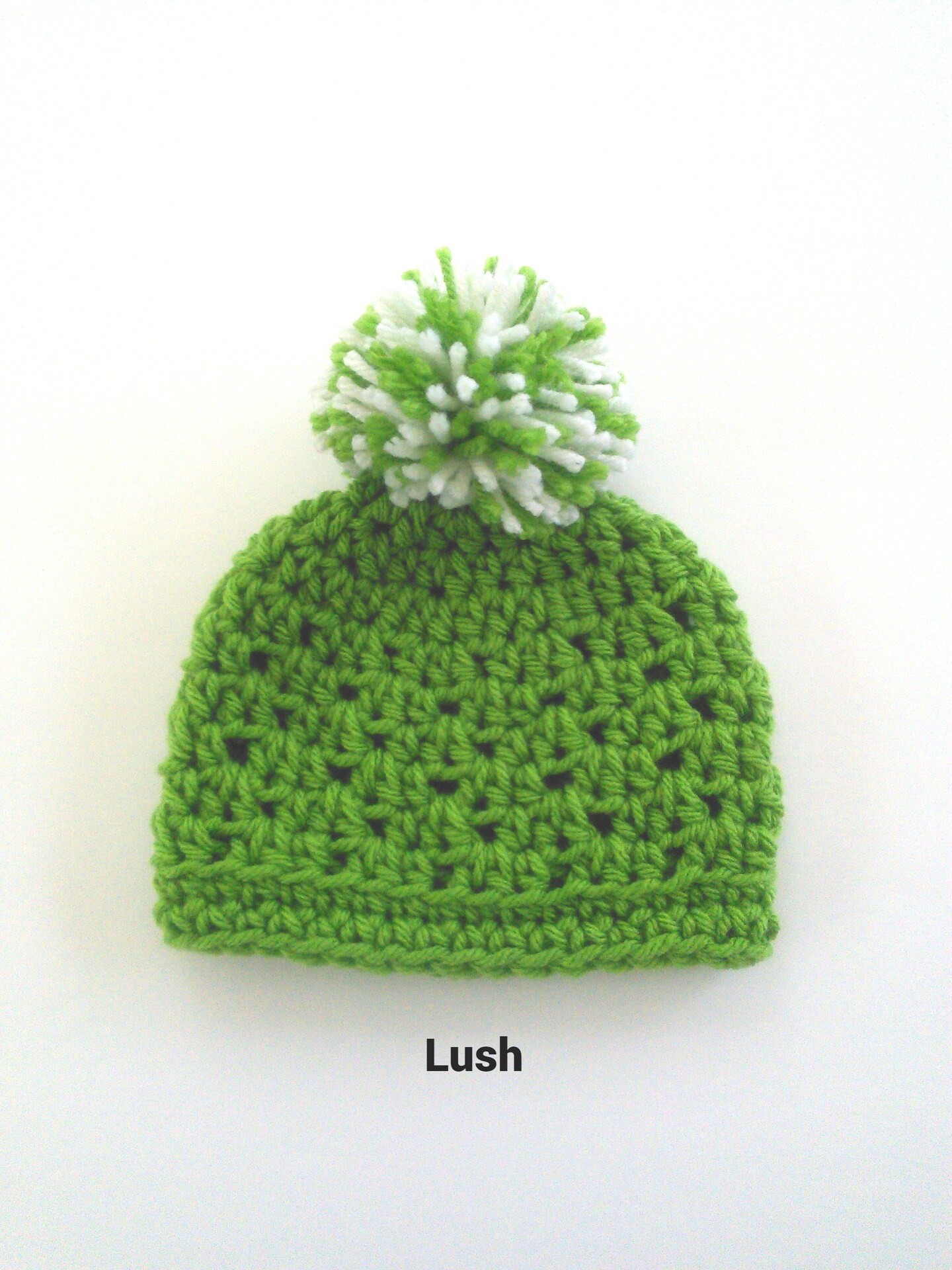 Gift for New Baby, 3 Colors, 7 Sizes, Pom Pom Hat, Winter Hat product 3