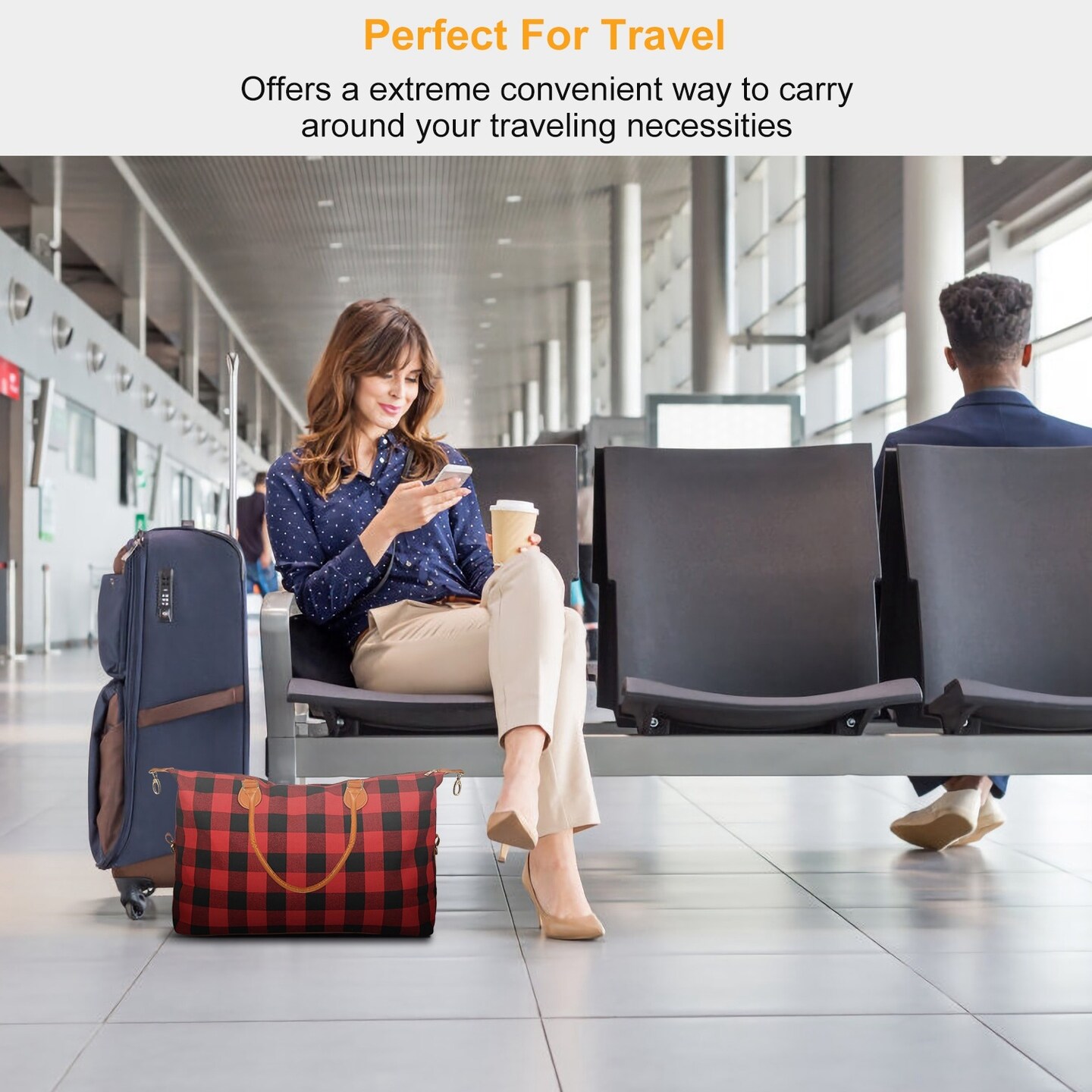 Women Duffle Bag Travel Luggage Bags Weekend Overnight Bag Tote Bags Shoulder Handle Bags