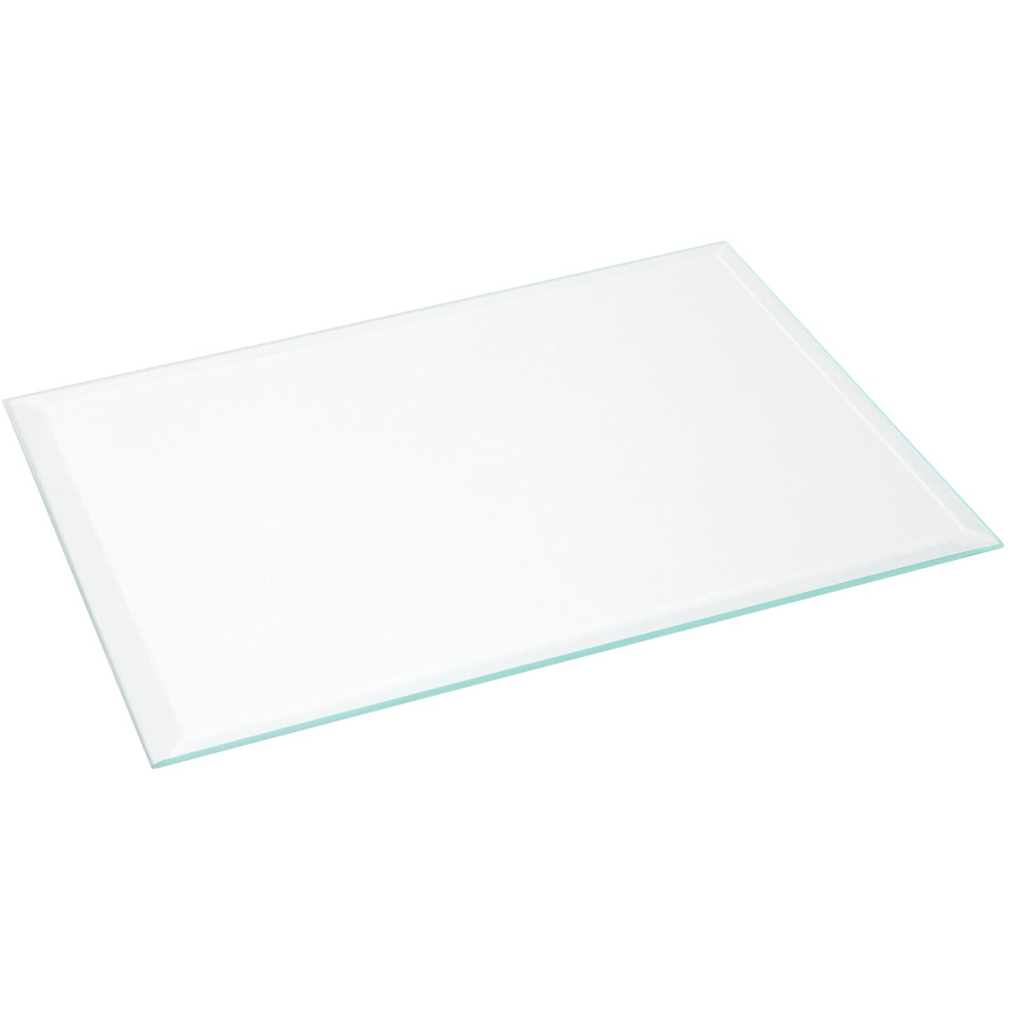 Plymor Rectangle 3mm Beveled Clear Glass, 5 inch x 7 inch