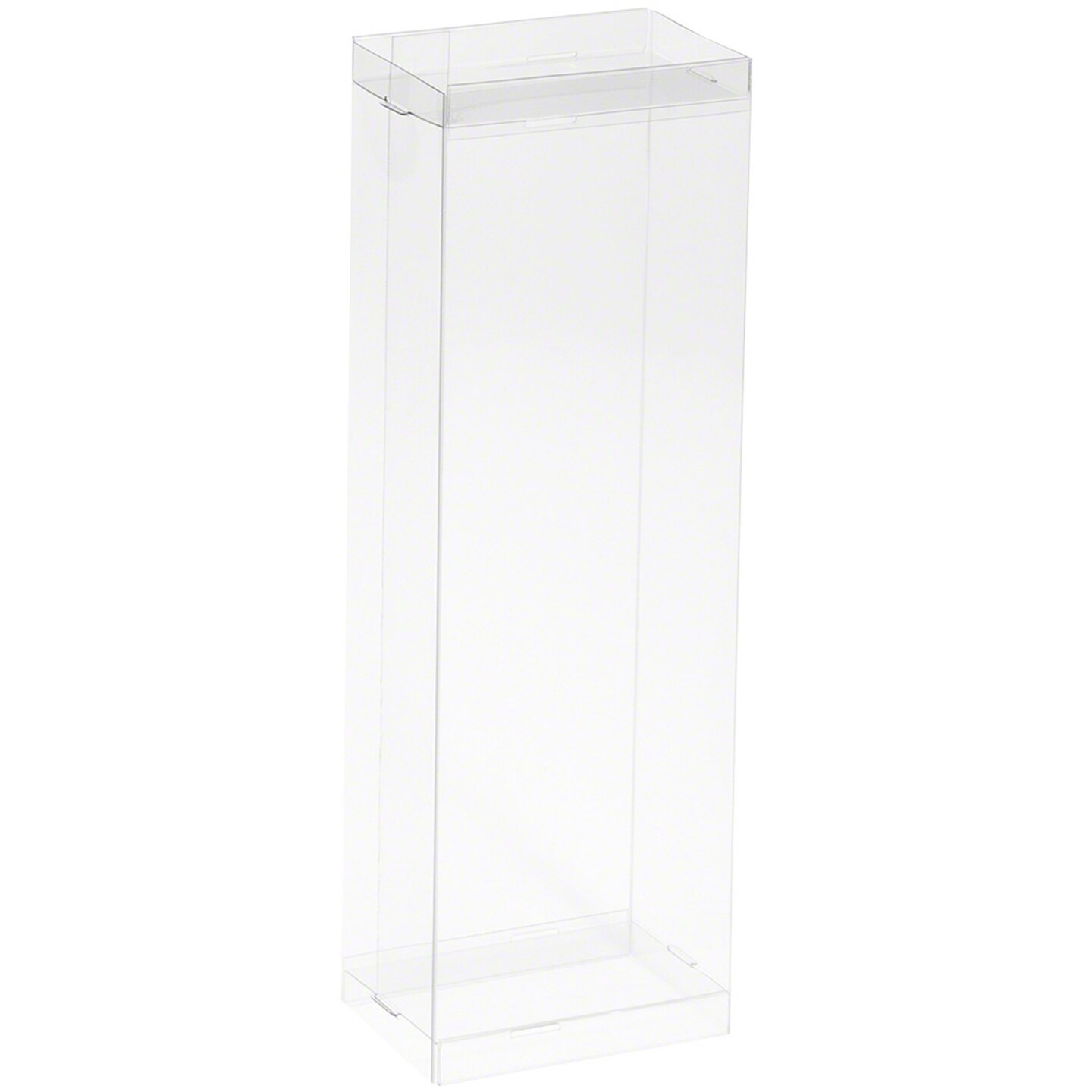 DollSafe Clear Folding Display Box for thin 7-8 inch Dolls and Action Figures, 3&#x22; W x 2&#x22; D x 8.5&#x22; H
