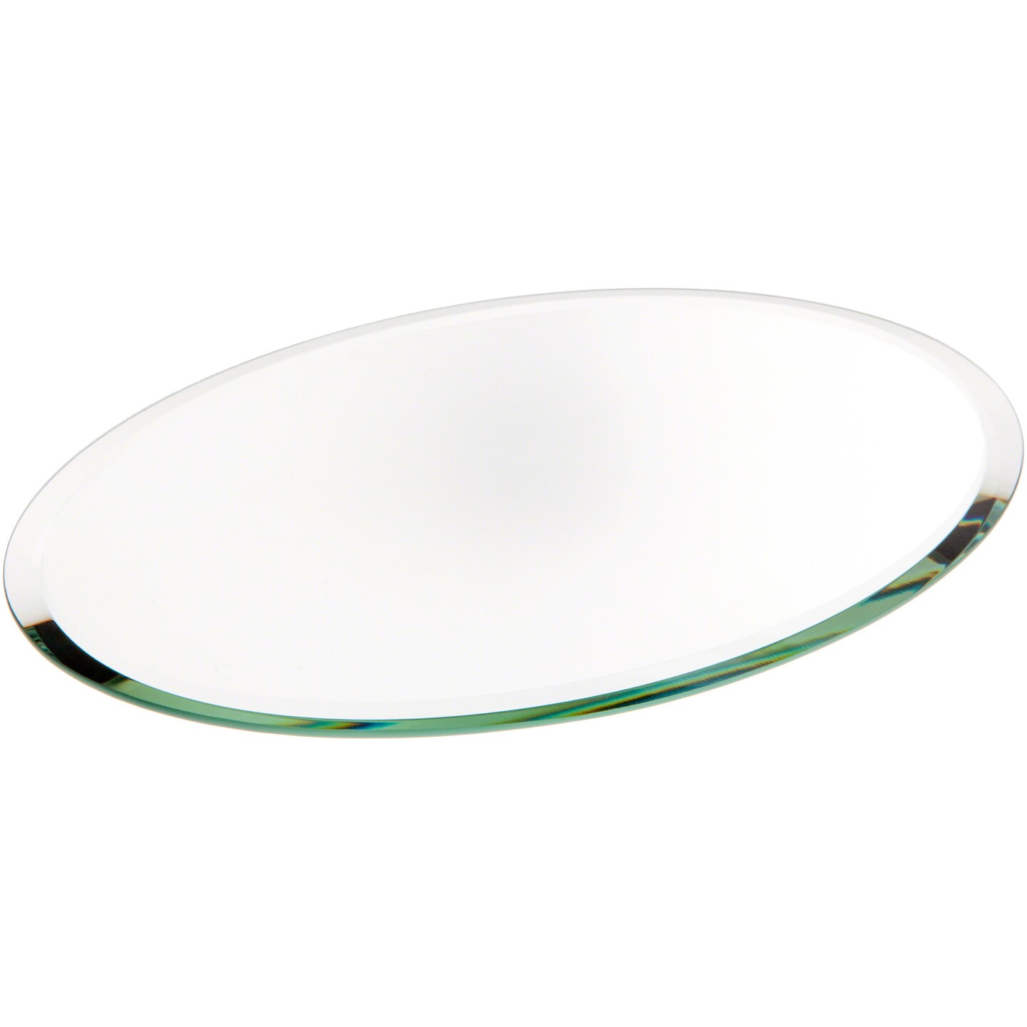 Plymor Oval 3mm Beveled Glass Mirror, 5 inch x 7 inch