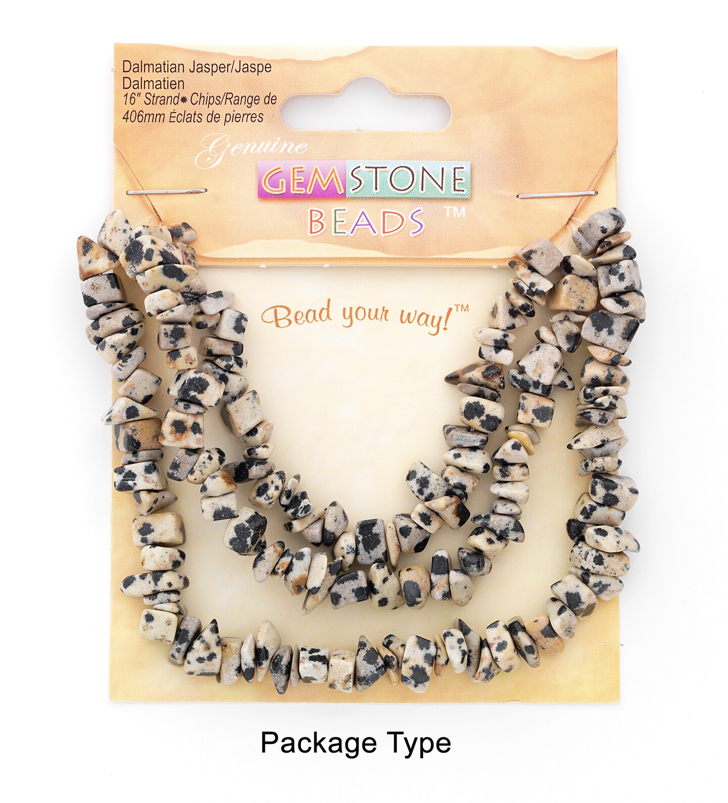 Dalmatian Jasper Natural Gemstone Beads Value Pack for Jewelry Making