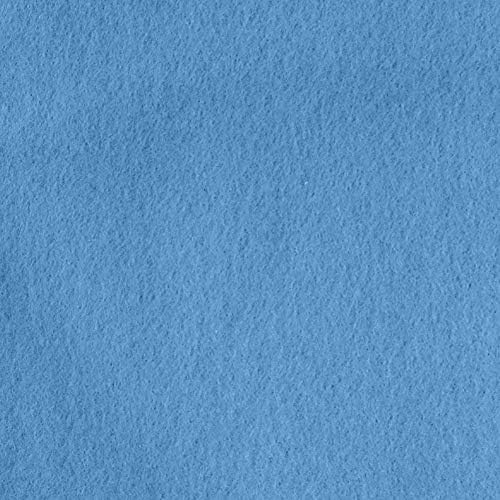 FabricLA Craft Felt Fabric - 18 X 18 Inch Wide & 1.6mm Thick Felt Fabric  - Baby Blue - Use This Soft Felt for Crafts - Felt Material Pack