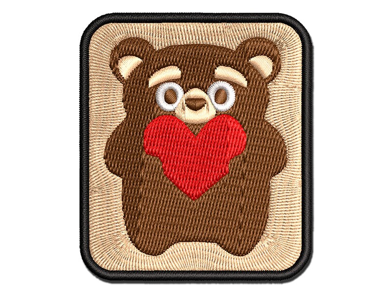 Teddy Bear Patch Iron on Applique 